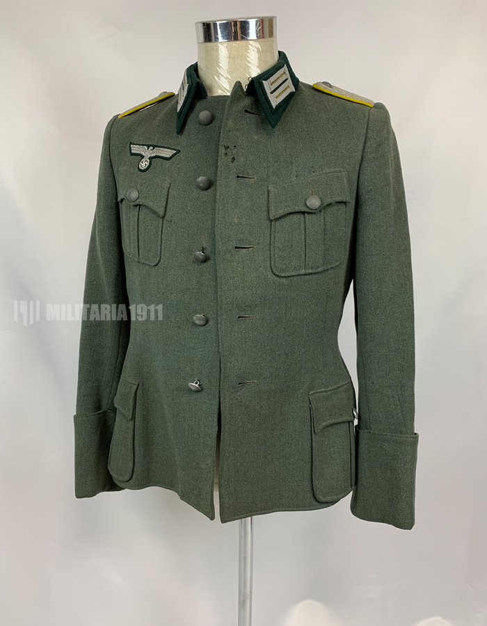 実物 ドイツ陸軍 M36 通信科 将校 制服 ジャケットのみ 