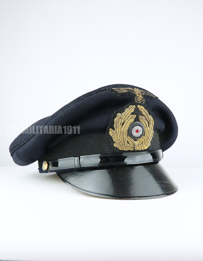 レプリカ ドイツ海軍 下士官制帽 西ドイツ海軍改造品 | MILITARIA1911 