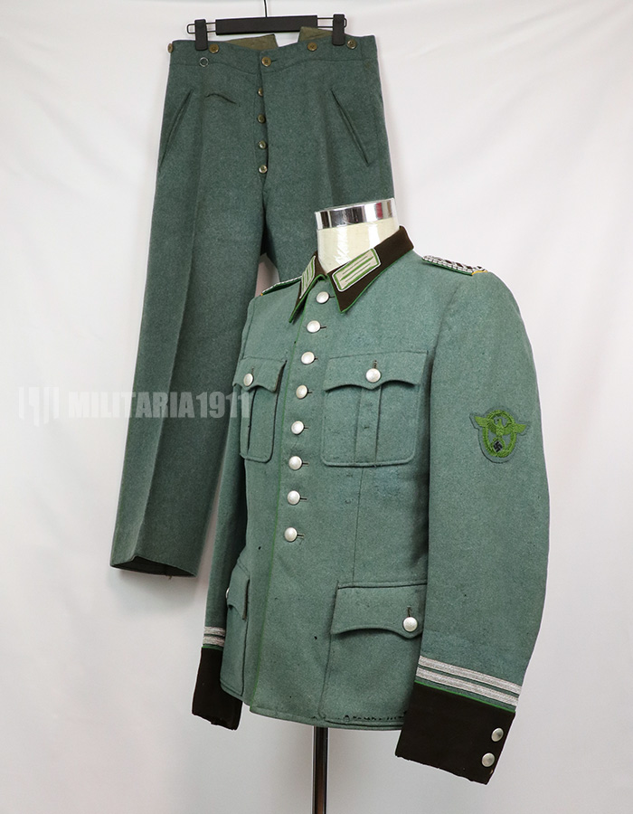 WWⅡ ドイツ軍 M35将校服 上下-