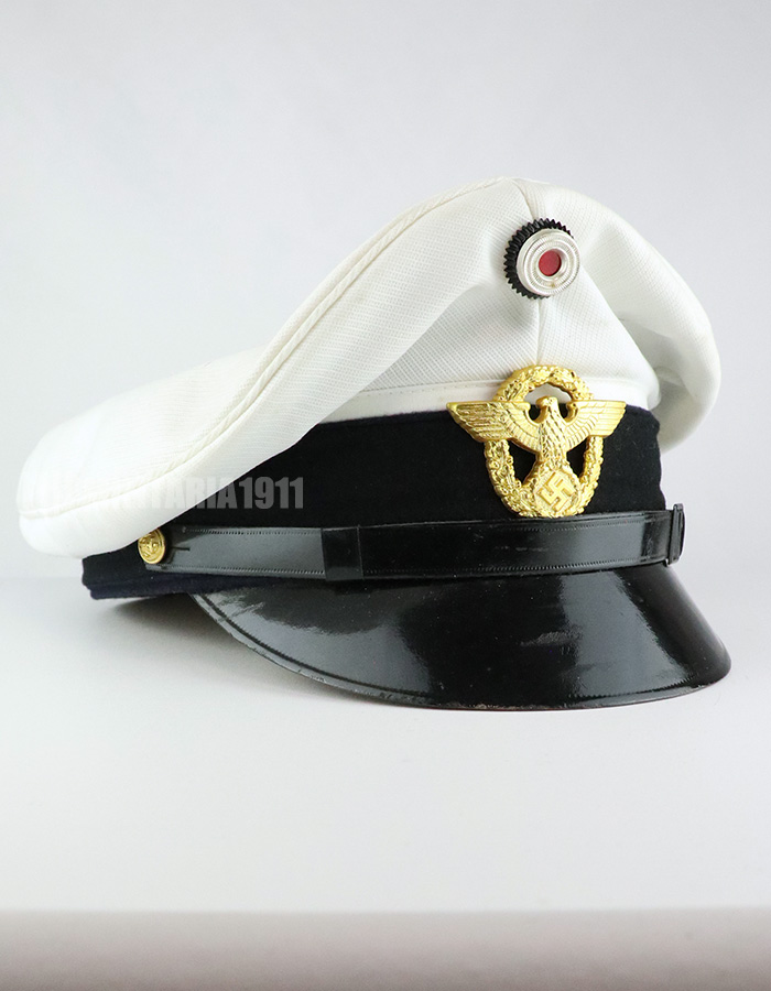 宅配 WW2ドイツ 都市警察 レプリカ 制帽 - 個人装備