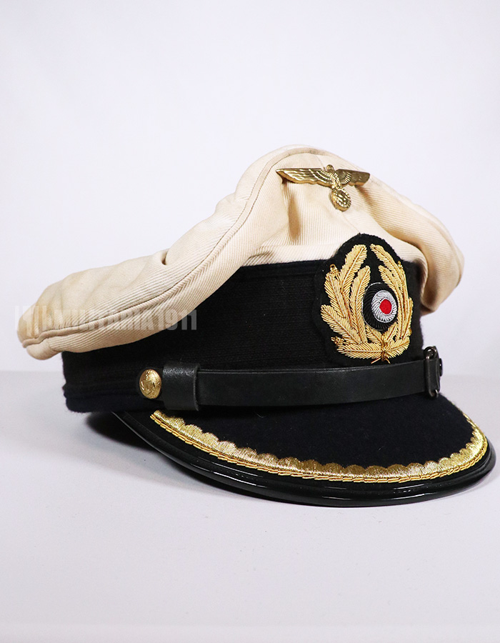 レプリカ ドイツ海軍 下士官制帽 西ドイツ海軍改造品 | MILITARIA1911 